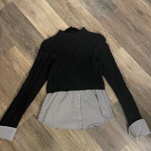 Anthropologie sweater/blouse top!